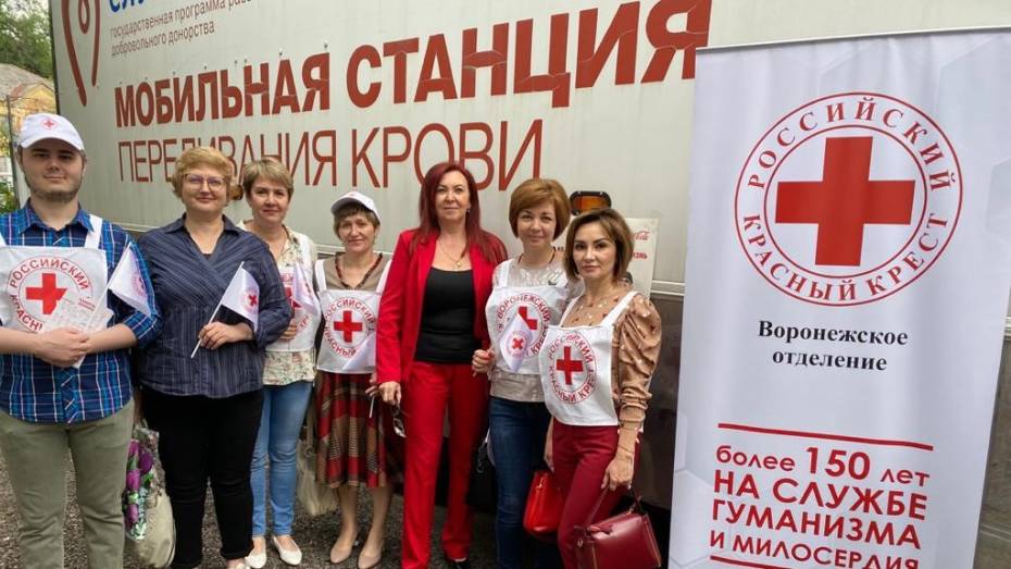 «Красный крест» в Воронеже организовал День донора для медработников