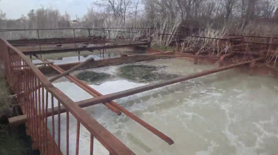 На озеро нечистот пожаловались жители поселка под Воронежем