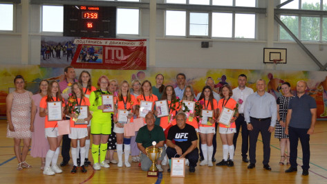 Команда из Воронежской области стала чемпионом Всероссийского турнира «Кожаный мяч»