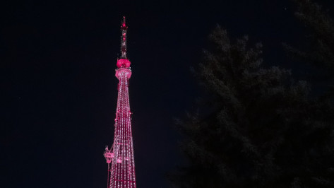 Воронежская телебашня включит праздничную подсветку в честь Всемирного дня радио