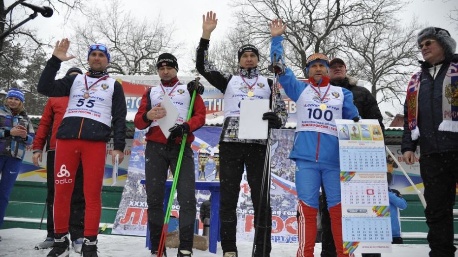 Директор репьевского спорткомплекса занял третье место в VIP-гонке на «Лыжне России» 
