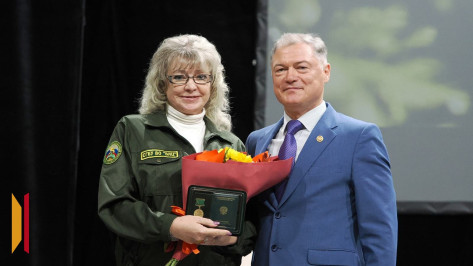Воронежских лесников наградили в преддверии профессионального праздника