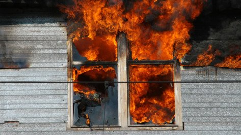 В загоревшемся доме в воронежском райцентре погибла 46-летняя женщина