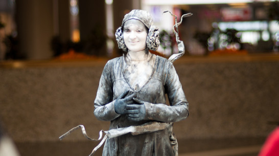 В Воронеже прошел Фестиваль живых статуй