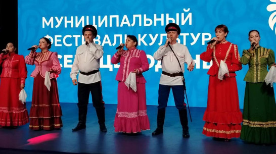 Богучарские артисты выступили на фестивале культур «Сердце Родины» в Москве