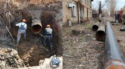 Воронежские коммунальщики восстанавливают водоснабжение в ДНР