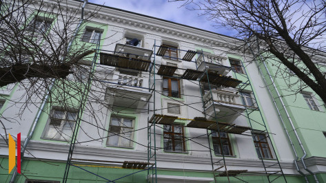В 2025 году в Воронежской области отреставрировали 14 многоквартирных домов-памятников