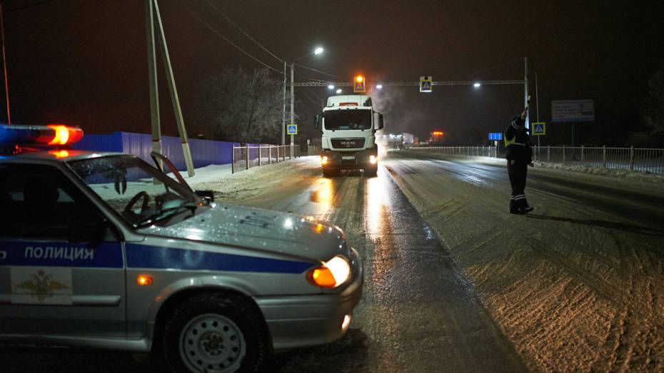 Полиция подвела итоги ночной тотальной проверки воронежских водителей