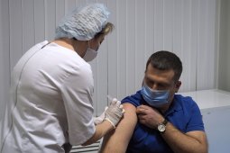 Счетчик вакцинации в Воронежской области заработал на федеральном портале