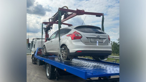 Под Воронежем остановили Ford с неоплаченными штрафами на миллион рублей