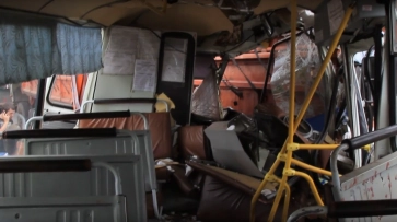 Спасатели опубликовали видео последствий ДТП с «ПАЗом» и «КАМАЗом»