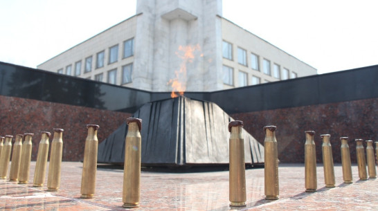 Патриоты запечатали воронежскую землю в гильзы