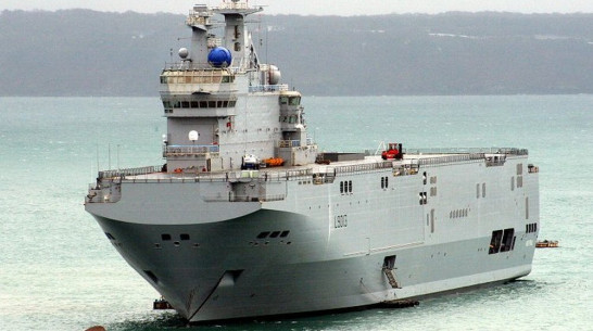 Россия не дала Франции разрешения на реэкспорт «Мистралей»