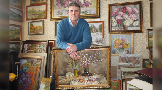 Борисоглебцев пригласили на открытие выставки картин местного художника Анатолия Пономарева