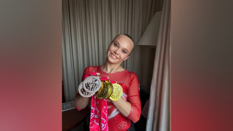 Воронежская гимнастка Ангелина Мельникова завоевала третье «золото» чемпионата Европы