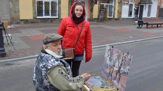 В Боброве художники впервые провели открытый пленэр