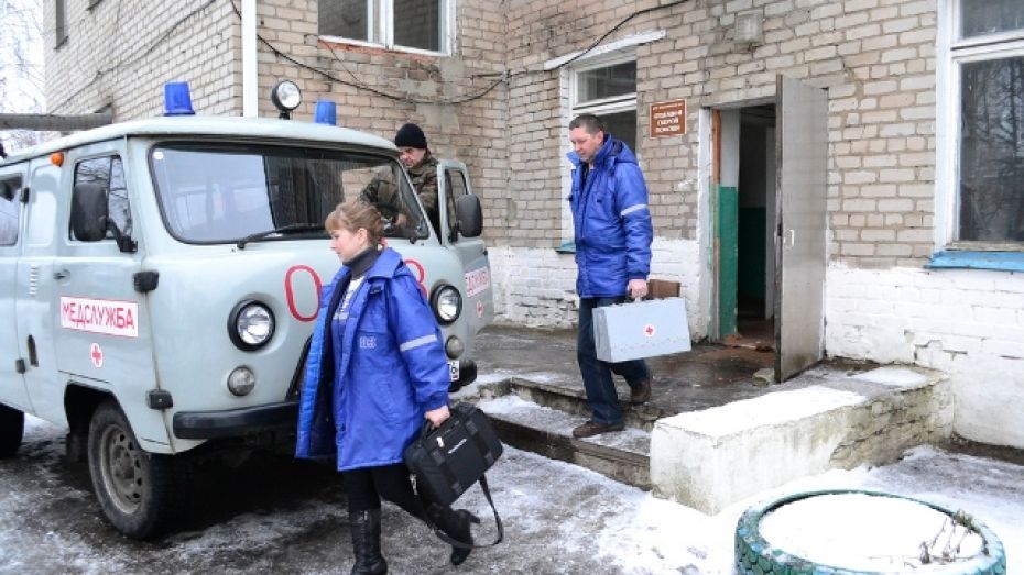 В Грибановском районе машины скорой помощи оснастили системой ГЛОНАСС