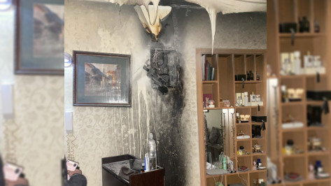 Таксист потушил пожар в доме в центре Воронежа