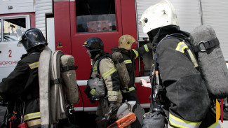 В Хохольском районе Воронежской области ночью сгорел дачный дом