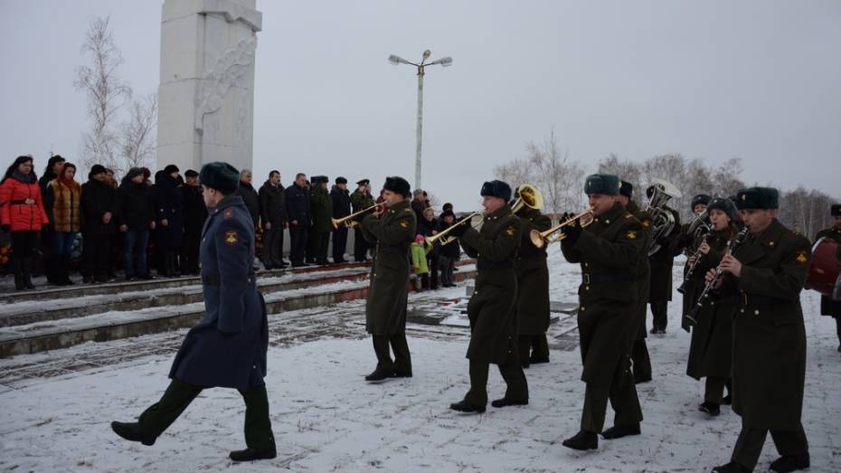 Острогожск впервые отметил день освобождения в статусе «Населенного пункта воинской доблести»