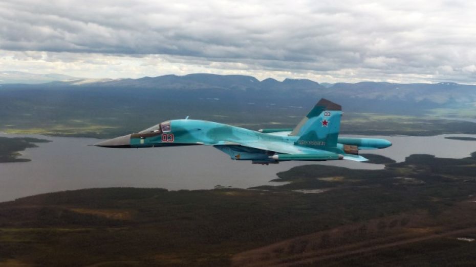 Воронежские авиаторы отправились в небо на Су-34