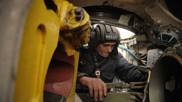 Подготовку к танковому биатлону начали в Воронежской области