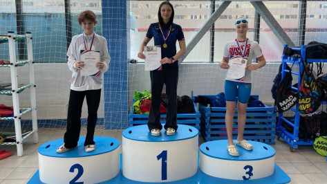 Борисоглебская спортсменка победила на областном первенстве по плаванию