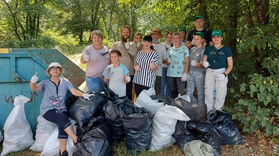 Павловчане собрали более 120 кг мусора на берегу Дона