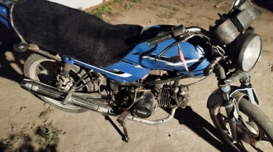 В Павловском районе 14-летний мотоциклист опрокинулся в кювет