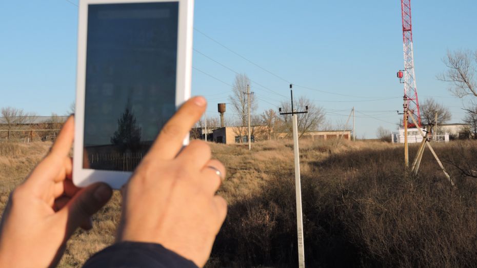 В таловском поселке Участок №26 появились устойчивая сотовая связь и интернет