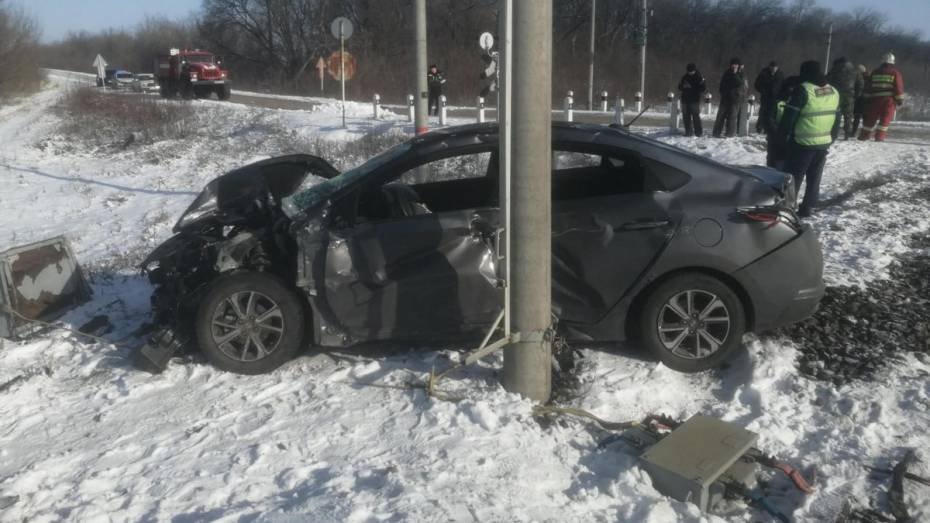 Появились подробности смертельной аварии Hyundai с поездом в Воронежской области