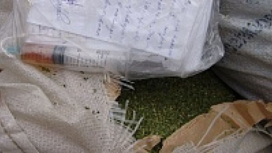 Наркополицейские Воронежской области сожгли 23 кг наркотиков