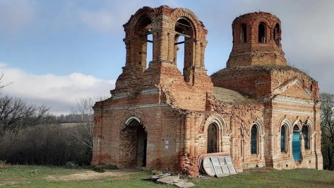 В воронежском селе Басовка законсервируют храм