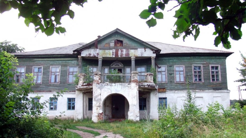 В Воронежской области уберегли от сноса уникальную усадьбу начала XIX века 