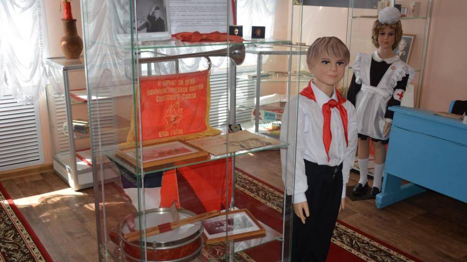 Выставку ко Дню пионерии подготовили в Каширском районном музее