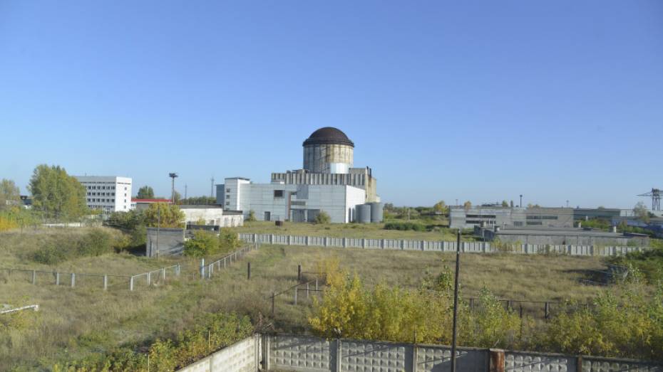 Снос замороженной Воронежской атомной станции перенесли на 2020 год 