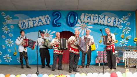 В Острогожске прошел двадцатый районный фестиваль народной музыки