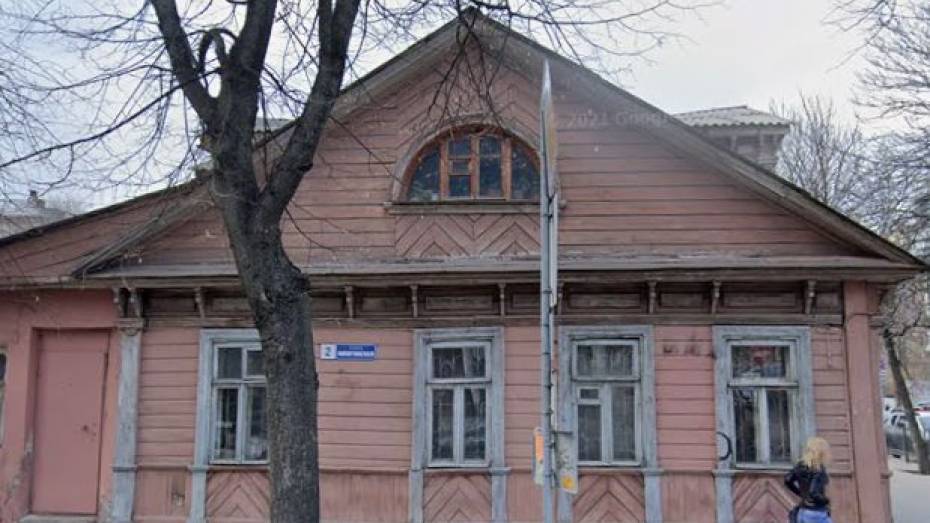 В Воронеже восстановят главный дом усадьбы Плотникова-Либана