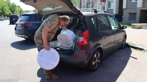 Лискинцы передали участникам СВО гуманитарный груз на 200 тыс рублей