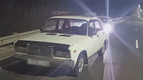 Белгородской полиции попался пьяный 52-летний воронежский водитель: появилось видео