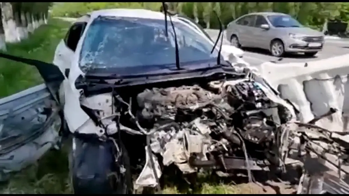 Видео с места смертельного ДТП на трассе Воронеж – Луганск появилось в Сети