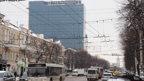  В Воронеже загорелась бытовка на стройплощадке отеля Marriott