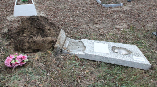 Новохоперские полицейские нашли разгромивших 32 могилы на кладбище в поселке Половцево