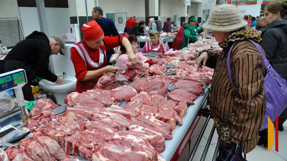 В Воронежской области упали цены на мясо
