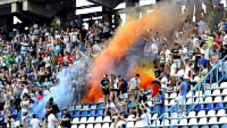 Пирошоу в матче с «Соколом» обошлось воронежскому «Факелу» в 8 тысяч рублей