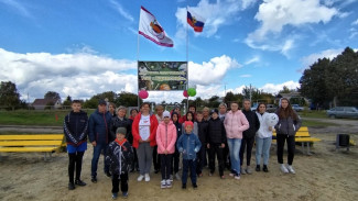 Спортивный городок с футбольным полем сделали активисты россошанского села Александровка