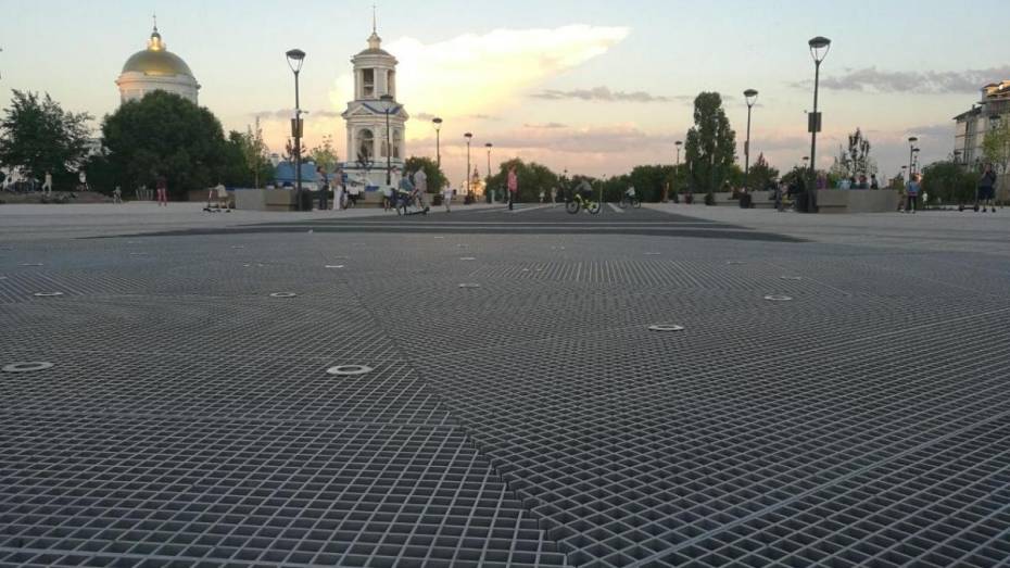 Власти Воронежа начали поиск подрядчика для дополнительных работ в сквере на Советской площади