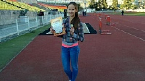 Кантемировская школьница стала победительницей первенства по легкой атлетике в Сочи