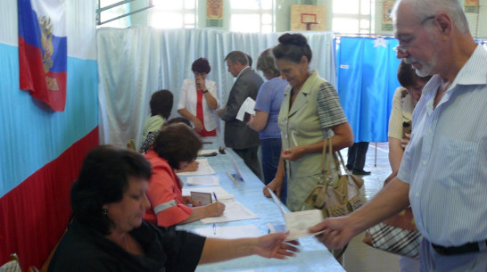 В Каменском районе на выборах губернатора проголосовали 75% избирателей