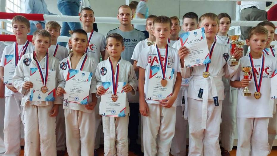 Борисоглебские рукопашники привезли 4 «золота» с межрегионального турнира